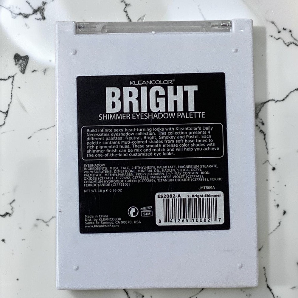 KleanColor Bright Shimmer Eyeshadow Palette 12 Shades New Y2K Glam Festival - Picture 3 of 9